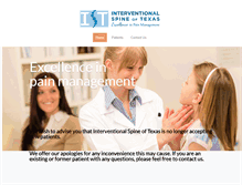 Tablet Screenshot of istpain.com